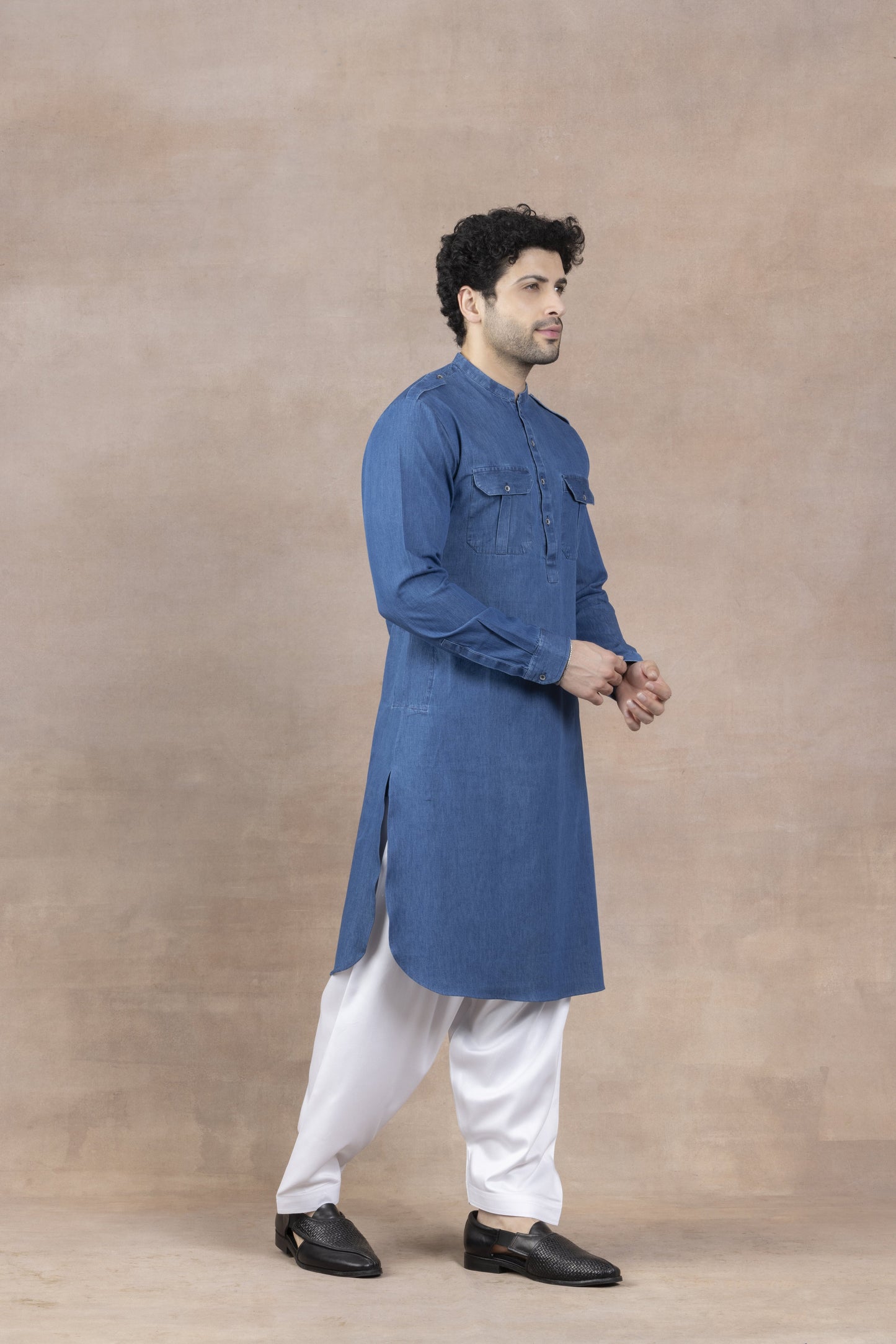 Blue casual set