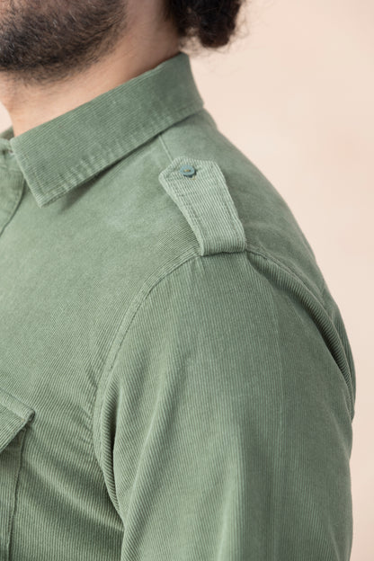 Men's Muted Green Pathani Set