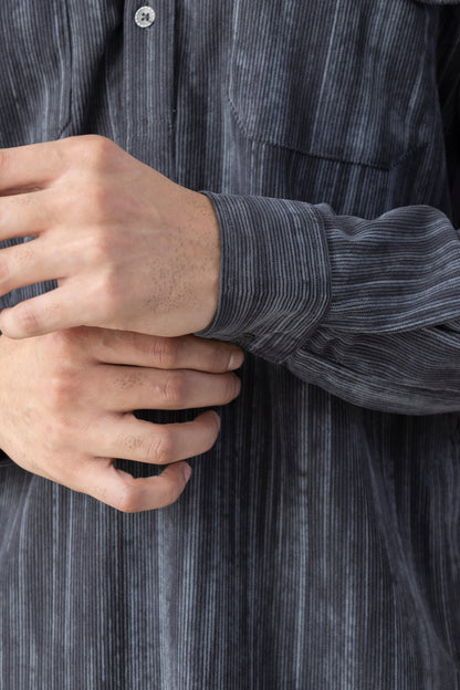 Men's Grey Double Toned Pathani Set