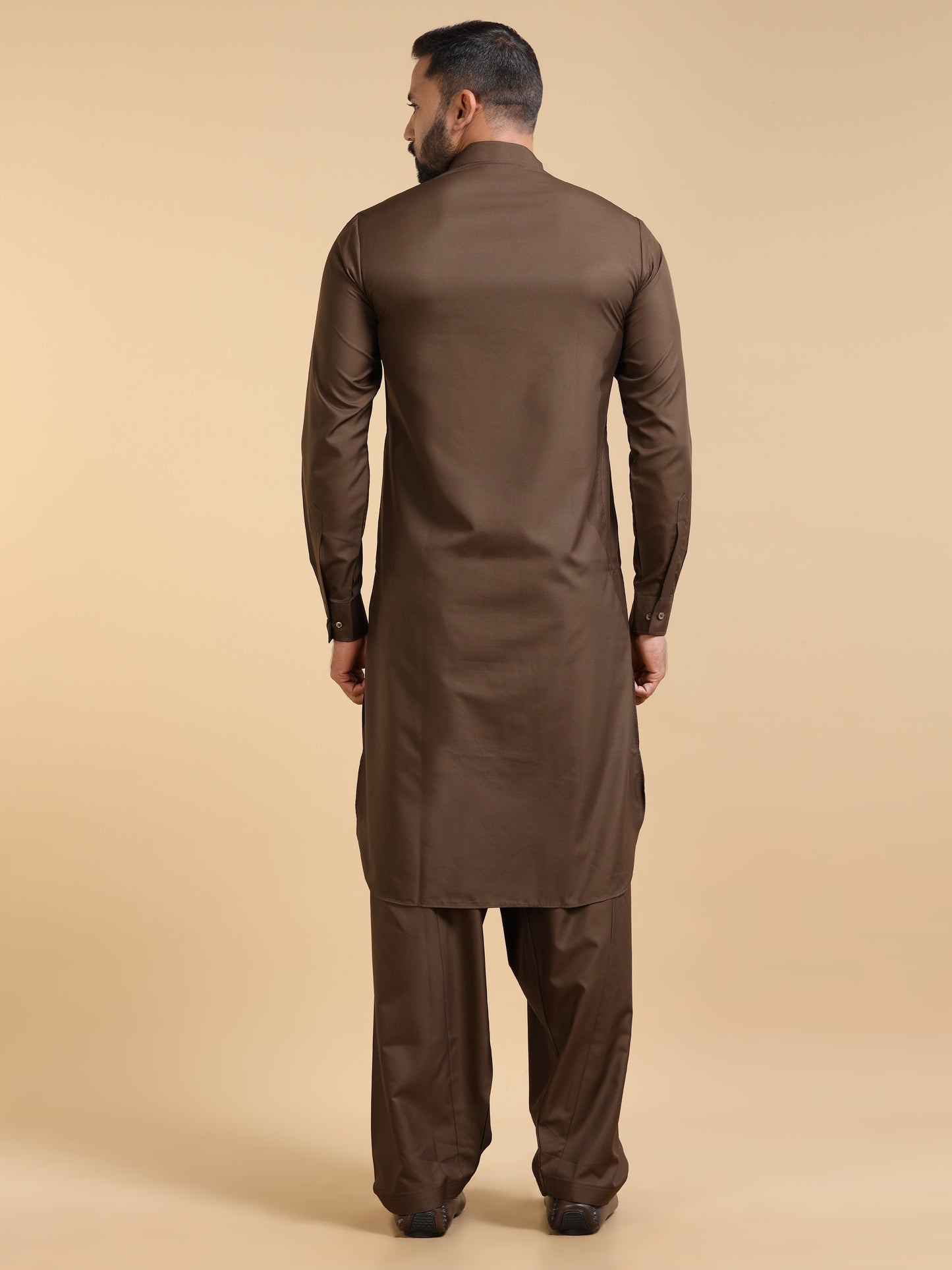 Men’s Brown Pathani Set