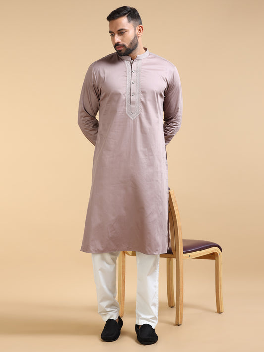 Men’s Lilac Kurta Set