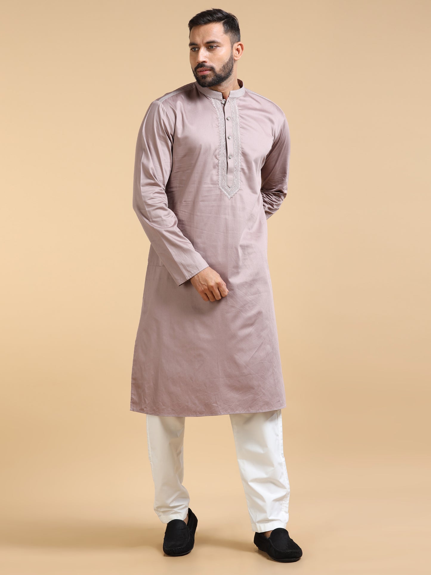 Men’s Lilac Kurta Set