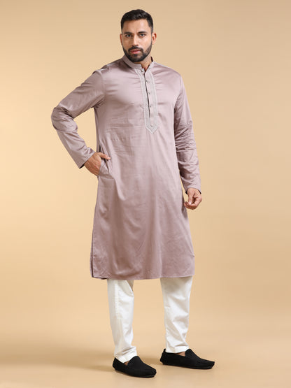 Men’s Lilac Kurta Set
