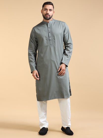 Men’s Dark Oilve Green  Kurta Set