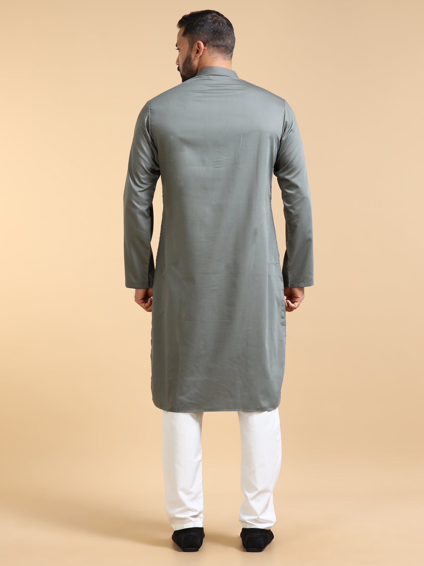 Men’s Dark Oilve Green  Kurta Set
