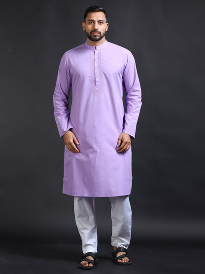 Men’s Lilac Kurta Set