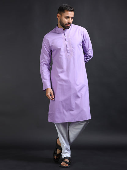 Men’s Lilac Kurta Set