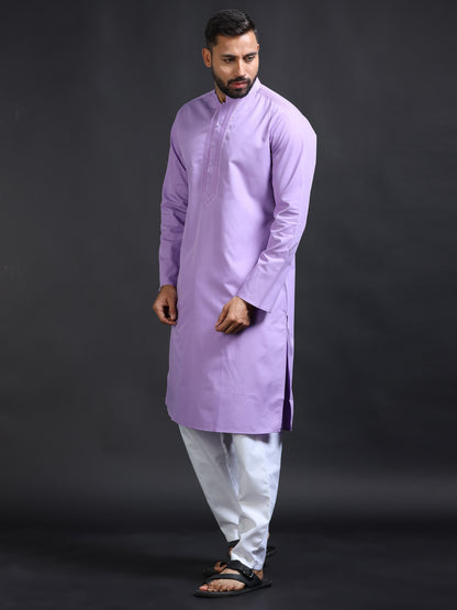 Men’s Lilac Kurta Set
