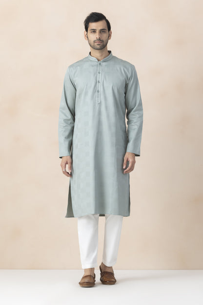Men's dusty violet kurta pyjama