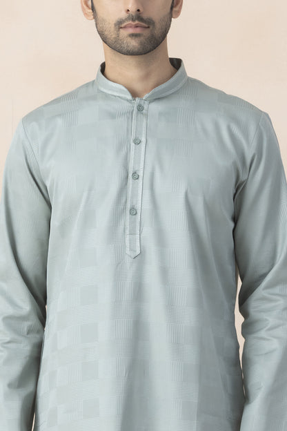 Men's dusty violet kurta pyjama