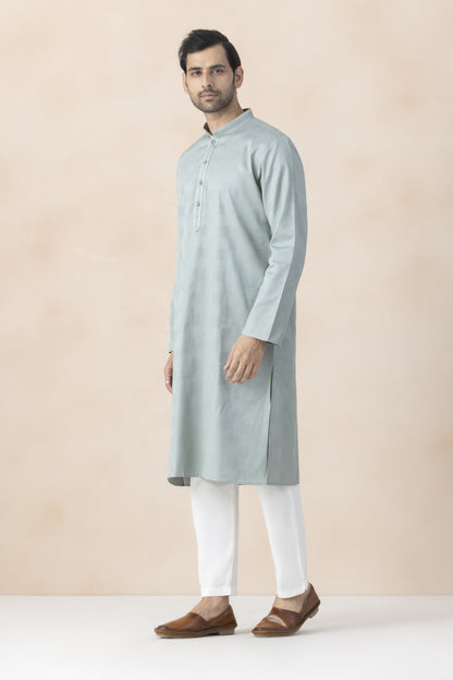 Men's dusty violet kurta pyjama