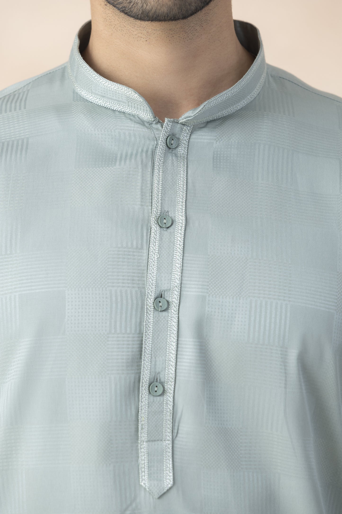 Men's dusty violet kurta pyjama
