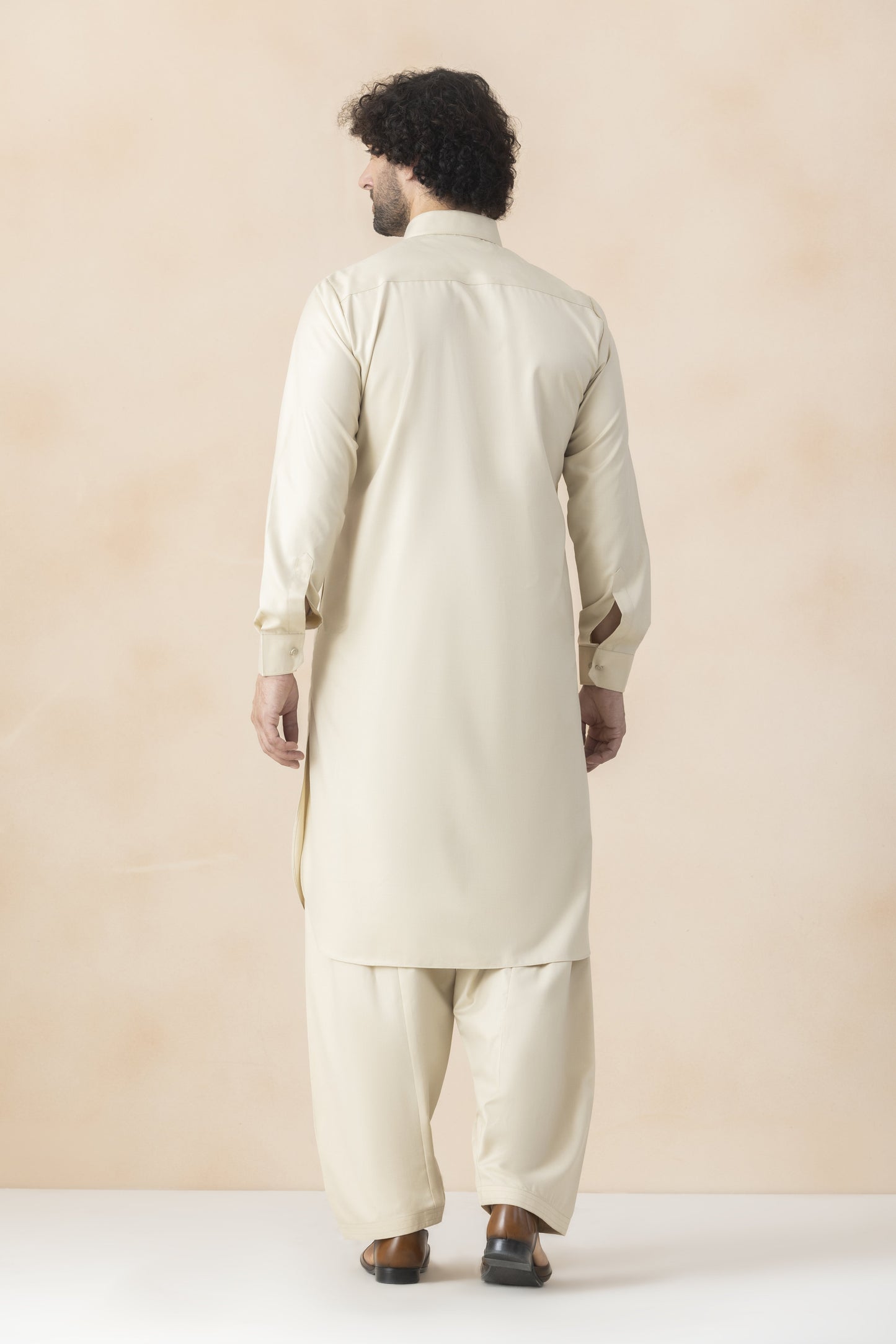 Men's off white pathani set
