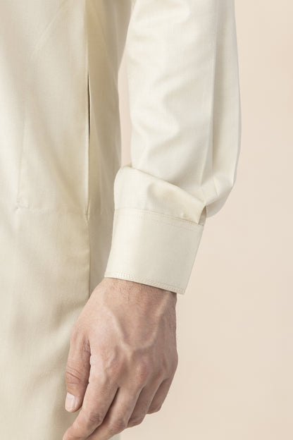 Men's off white pathani set