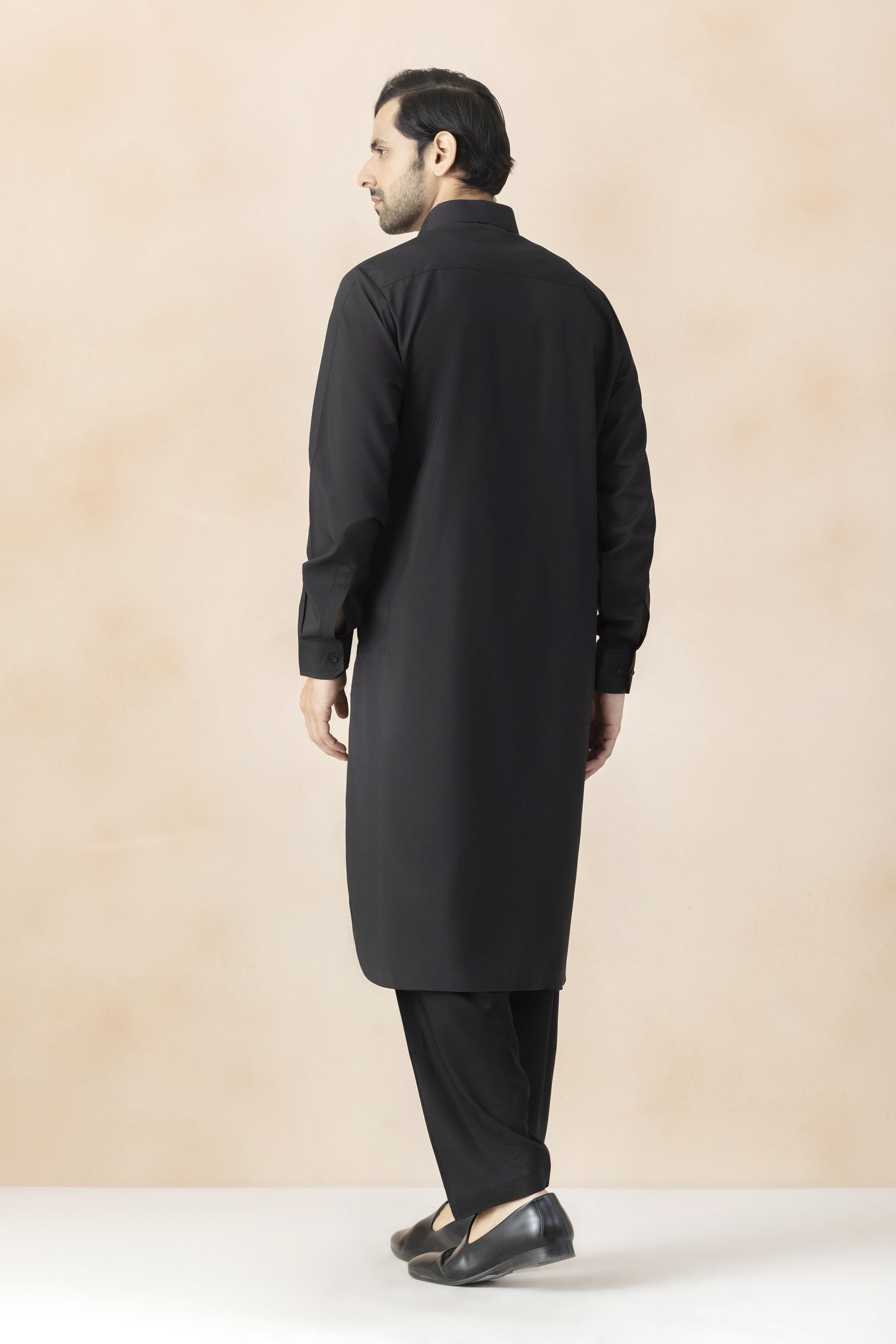 Black pathani set for men