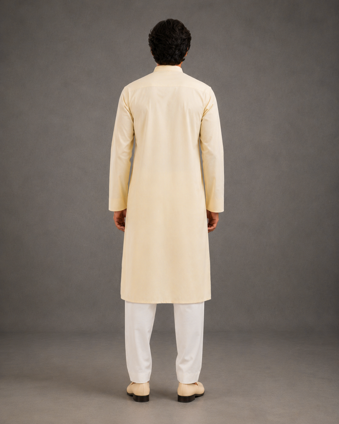 Men’s Yellow Kurta Pyjama Set