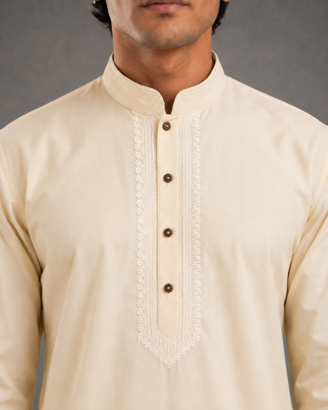 Men’s Yellow Kurta Pyjama Set