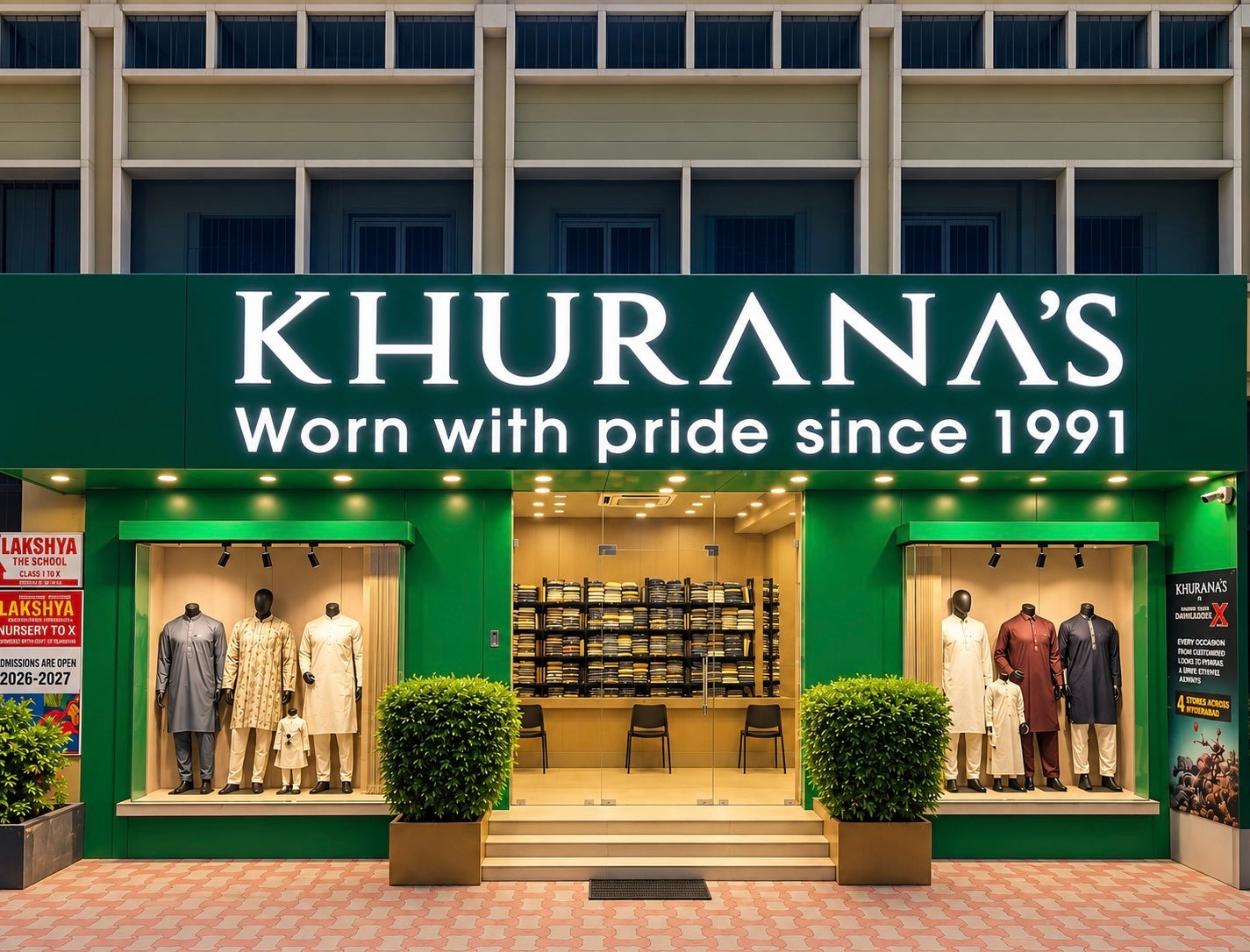Khurana's Abids store front